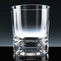 Balmoral Glass Mouth Blown Rock 10oz Tumbler, Pair, Satin Boxed