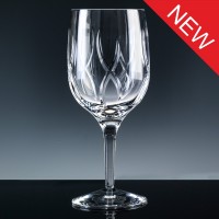 Elite Fully Cut Lead Crystal 10oz Wine Glass, Bulk, Inner Carton of 6